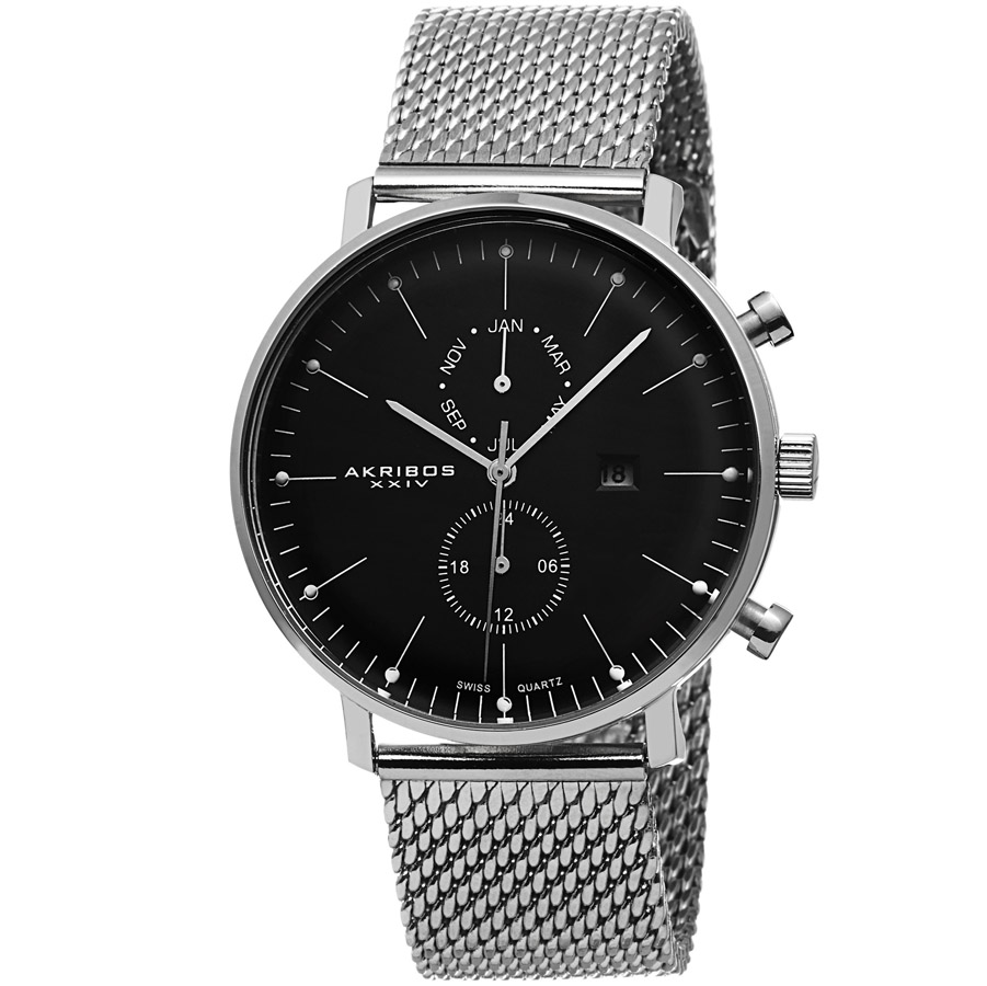 Akribos XXIV horloge in close up