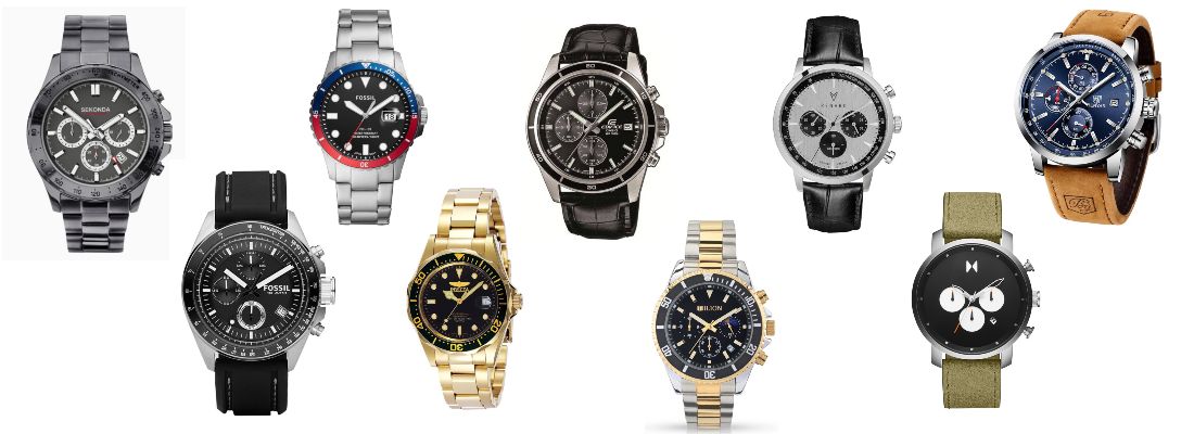 15 horloges onder 100 euro